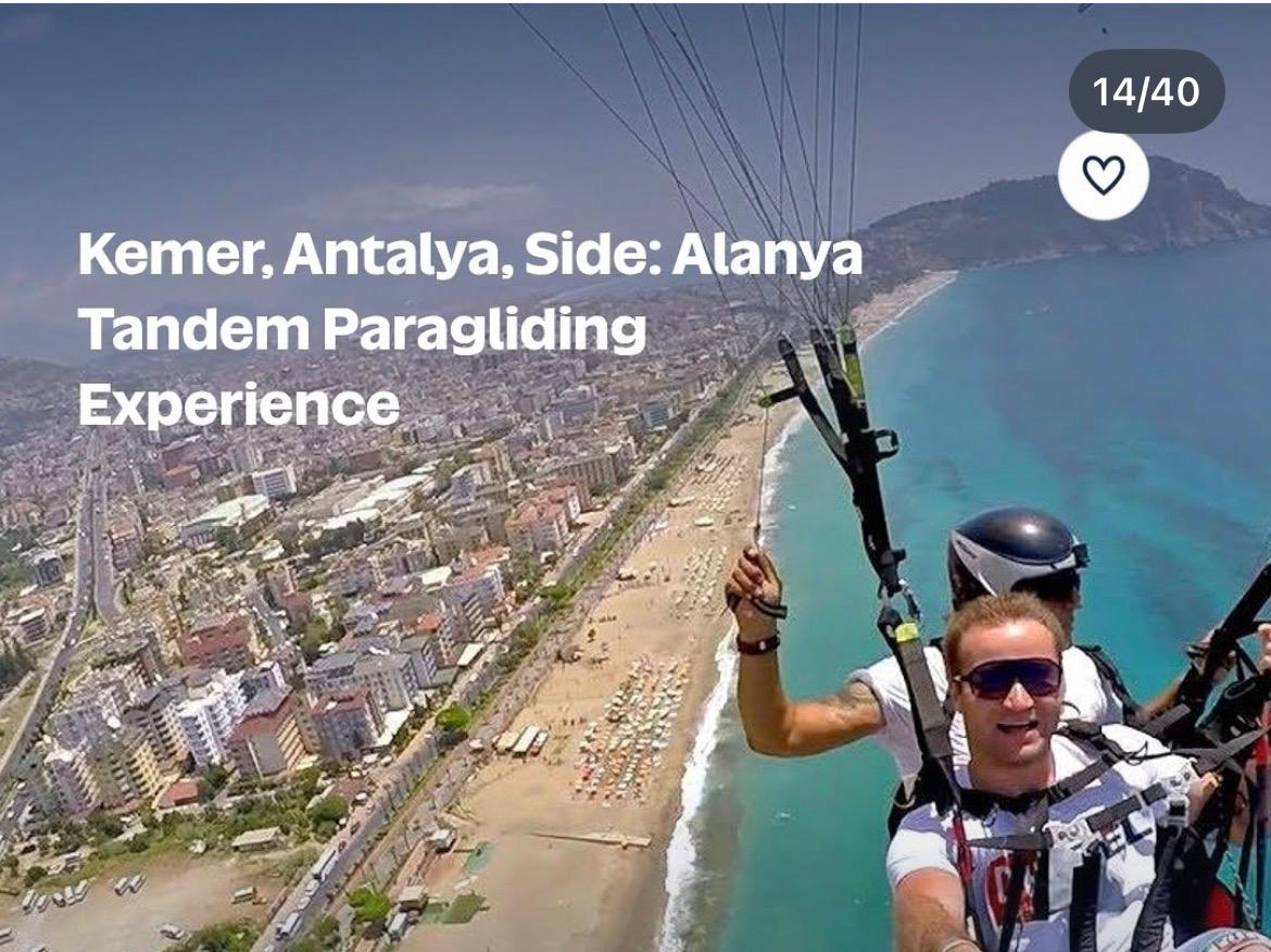 Alanya Yamaç Paraşütü (Tandem Paragliding)